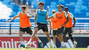 El Castilla completó el último entrenamiento antes del partido contra el Sabadell