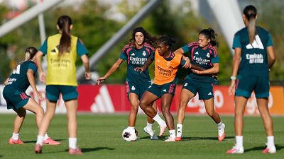 Último entrenamiento antes de enfrentarse al Ajax