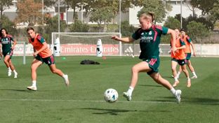 Nueva sesión antes de recibir al Valencia