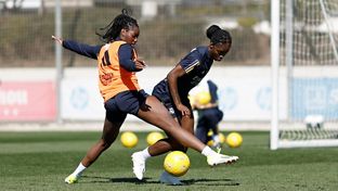 El Real Madrid prepara el partido ante el Éibar