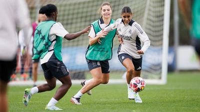 Último entrenamiento antes de recibir al Celtic