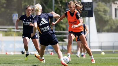 Real Madrid are preparing for the match against Real Sociedad