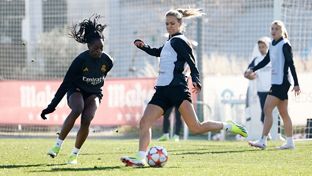 Último entrenamiento antes de visitar al Chelsea