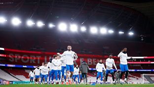 El equipo se está entrenando