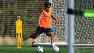 El Real Madrid se está entrenando