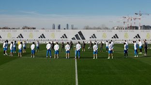 Minute's silence held at Real Madrid City