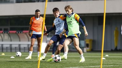 El Real Madrid prepara el partido contra el Borussia Dortmund