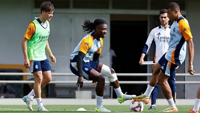 Intensa doble sesión en la Ciudad Real Madrid