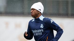 Vini Jr. s’est entraîné à la Ciudad Real Madrid