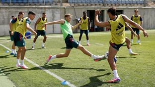 Doble sesión en el segundo día de la pretemporada