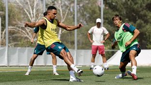 Doble sesión en el segundo día de la pretemporada