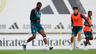 El Real Madrid prepara el partido contra el Málaga