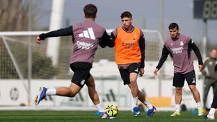 El equipo se está entrenando