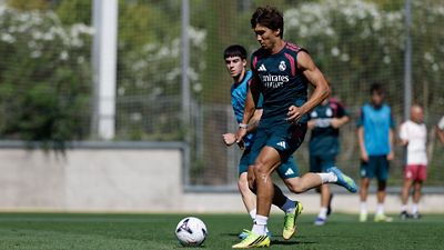 First session of the day at Ciudad Real Madrid