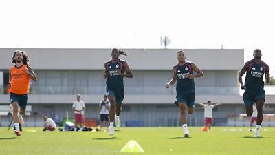 El Real Madrid se está entrenando