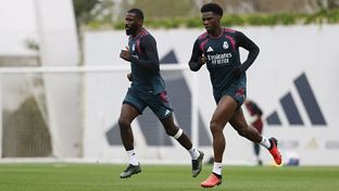 El equipo completó el primer entrenamiento de la semana