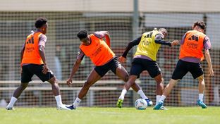 El equipo completó una nueva sesión con la vista puesta en el Espanyol