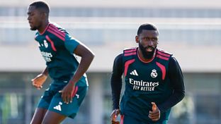 El equipo se está entrenando