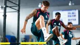 El equipo se está entrenando