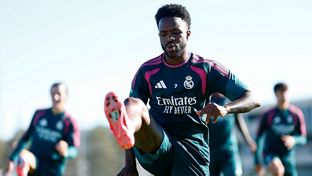 El Real Madrid se está entrenando