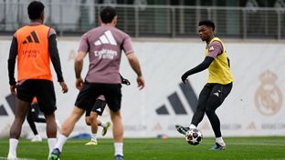 El equipo se está entrenando