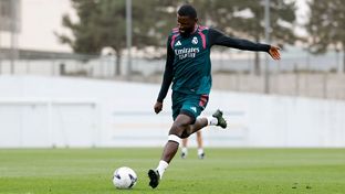El Real Madrid se está entrenando