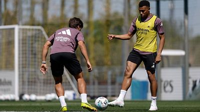 El equipo se está entrenando
