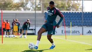 El Real Madrid se está entrenando