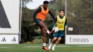 El equipo se está entrenando