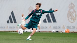El equipo se está entrenando