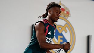 El equipo se está entrenando