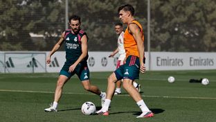 El equipo se está entrenando