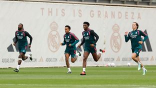 Nueva sesión en la Ciudad Real Madrid