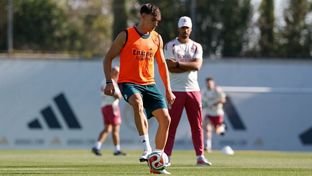 El Real Madrid se está entrenando