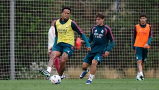 El equipo se está entrenando