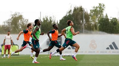 El equipo se está entrenando