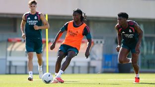 El Real Madrid prepara el partido contra la Real Sociedad