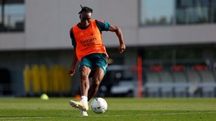 El equipo se está entrenando