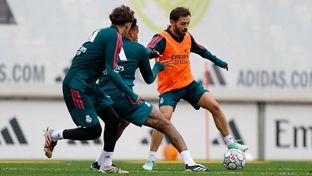 El equipo se está entrenando