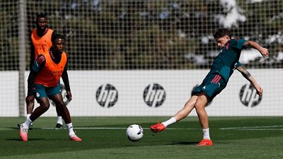 New session to prepare for the derby