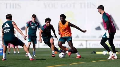 Nova sessão para preparar a partida contra o Betis