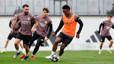 El Real Madrid sigue preparando el partido contra el Manchester City 