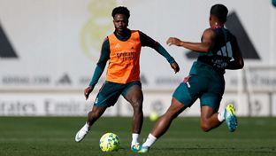 El Real Madrid sigue preparando el partido contra el Racing