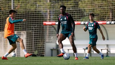Nueva sesión en la Ciudad Real Madrid