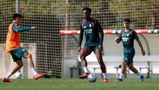Nueva sesión en la Ciudad Real Madrid