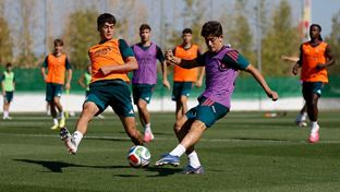 El equipo comienza la tercera semana de entrenamientos