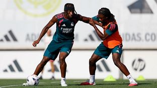 El Real Madrid prepara el partido contra la Real Sociedad
