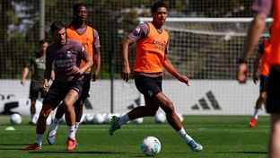 El Real Madrid prepara el partido contra el Espanyol