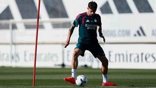 El Real Madrid continúa preparando el partido frente al Málaga
