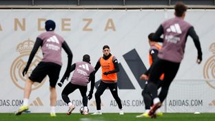 El Real Madrid sigue preparando el partido contra el Manchester City 